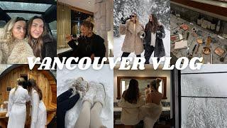 VANCOUVER STAYCATION VLOG Grouse Mountain North Pole & staying at the Fairmont Pacific Rim