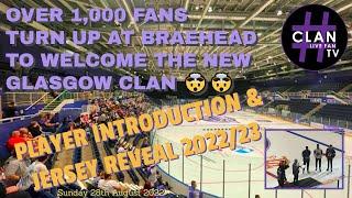 Over 1000 fans at Braehead Arena to welcome the Clan 