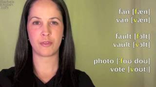 English How to Pronounce F and V consonants American Accent