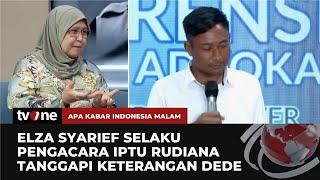 Tanggapan Elza Syarif Terkait Keterangan Dede Kalo Emang Disuruh Pasti Ketahuan  AKIM tvOne