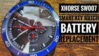 XHORSE SW007 SMART KEY REMOTE WATCH BATTERY REPLACEMENT TUTORIAL#xhorse #XHORSEWATCH#technology