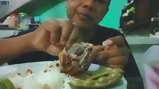 Bongkar Kepala Ikan Plus Lalapan Pete dan waluh#ikanbakar