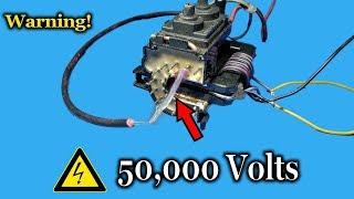 Experiment With High Voltage Flyback Transformer