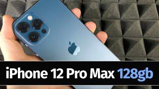 iPhone 12 Pro Max - Pacific Blue  128gb  Unboxing