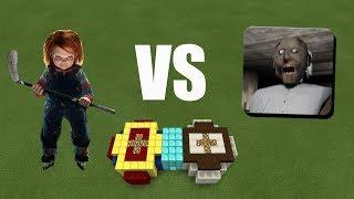 Chucky vs Granny  Minecraft PE