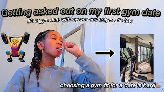 Getting asked out on my first GYM DATE