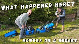 BUDGET LAWN MOWERS - with HONDA and B&S Engines - Lets TEST and REVIEW