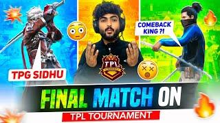 TPG SIDHU VS TPG VINCENZO  LAST MATCH IN TOURNEY  SHOWING FUNNY EMOTES ON LIVE  BEST  MOMENTS