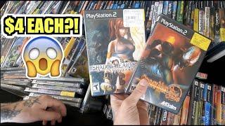 INSANE PLAYSTATION FIND 100+ GAMES  Live Video Game Hunting