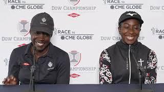 Georgia Oboh & Lakareber Abe Tuesday Press Conference 2024 Dow Championship