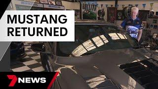 Stolen $400000 mustang returned to its owner  7 News Australia