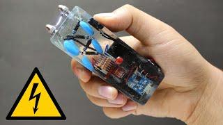 How to make high voltage generator at home   Super Powerfull stun gun