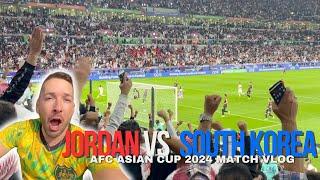  JORDAN vs SOUTH KOREA  - Asian Cup match vlog and highlights