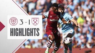 Manchester City 3-1 West Ham  Premier League Highlights