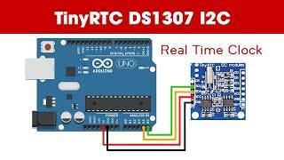 #218 HW-111 Mạch Thời Gian Thực TinyRTC DS1307 Giao Tiếp I2C