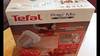 Миксер Tefal Prep Mix HT450B38 Обзор в деле...