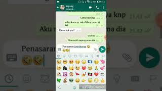 Prank putusin pacar sampek nangis lewat wa