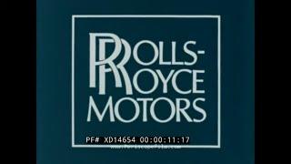 1980s ROLLS-ROYCE MOTORS SALES FILM    SILVER SPIRIT SILVER SPUR BENTLEY MULSANNE XD14654
