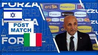 Le parole del CT Spalletti  Israele-Italia 1-2  Nations League 202425