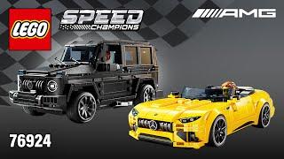 LEGO Speed Champions Mercedes-AMG G 63 & Mercedes-AMG SL 63 76924808 pcs Building Instructions