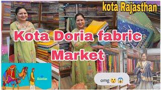 Kota Doria fabric Market  Kota Rajasthan  Market Visit #kotadoria #kotamarket #kotarajasthan