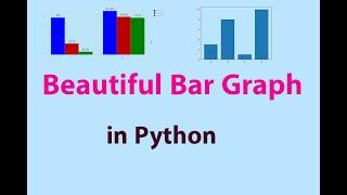 Draw a Beautiful Bar graph in Python  graph.object Library  #python