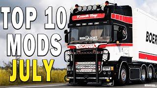 TOP 10 ETS2 MODS - JULY 2023  Euro Truck Simulator 2 Mods