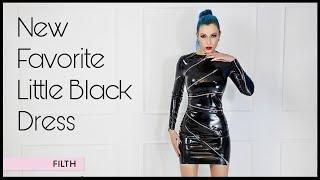 Heavy Latex Zipper Dress by Filth Clothing from the Netherlands