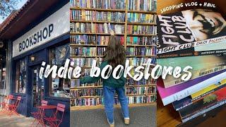 BOOK SHOPPING IN DALLAS 4 INDIE BOOKSTORES + HAUL