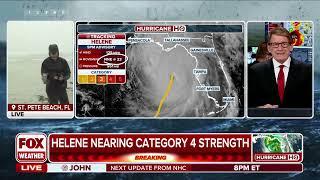 Helene Nearing Category 4 Strength As iI Approaches Floridas Big Bend