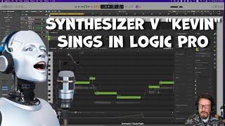 Recording into Synthesizer V AI Vocalist Inside Logic Pro 