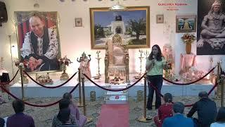 Satsang By Gitika Aunty - Guruji Ka Ashram - New Jersey - USA - Somerset Temple