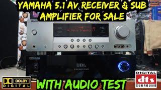 YAMAHA 5.1 AV RECEIVER SALE  SUBWOOFER AMPLIFIER FOR SALE