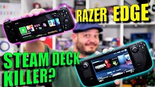 Razer Edge vs Steam Deck Can Android Topple PC Gaming?