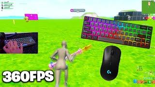 DrunkDeer G65 Keyboard ASMR 3V3V3 GO GOATED Fortnite 240FPS 4K