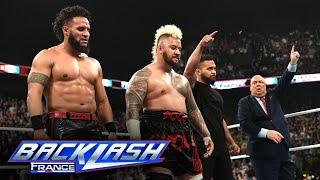 Tanga Loa saves The Bloodline from Street Fight defeat WWE Backlash France highlights May 4 2024