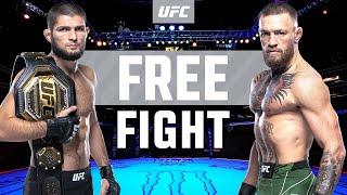 UFC Classic Khabib Nurmagomedov vs Conor McGregor  FREE FIGHT