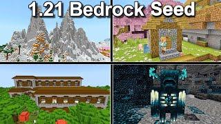 BEST New Seed for Minecraft Bedrock 1.21 Seeds Minecraft 1.21 Bedrock