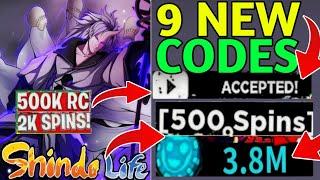 UPDATESHINDO LIFE CODES 2024 - ROBLOX SHINDO LIFE CODES  CODIGOS DE SHINDO LIFE