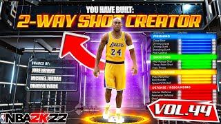 BEST 2-WAY SHOT CREATOR BUILD ON NBA 2K22 RARE BUILD SERIES VOL. 44