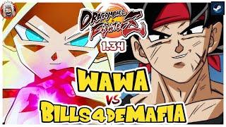 DBFZ Wawa vs Bills4DeMafia Gogetass4 Bardock GokuSSJ vs Kefla Janemba Beerus 1.34