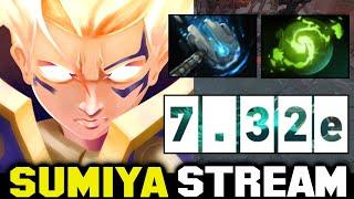 Epic Comeback with 7.32e Invoker Old School Build  Sumiya Invoker Stream Moment 3535