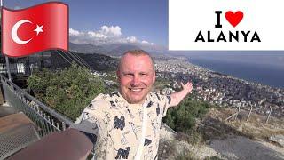 #16.Аланья как на ладони смотровая площадка I love Alanya. Кафе для местных где поесть в Аланье?