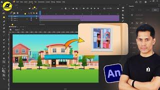 Camera Moves In 2D Animation  Camera Movements 2D Animation  Make Cartoon  @LearnAnimationHindi