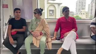 Mummy Hiradevi Dube & Dr Yogesh Dube In Metro  Aham Brahmasmi