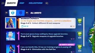 Collect different IO tech weapons Location Fortnite