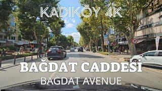 Bağdat Avenue – Bağdat Caddesi Istanbul 4K Drive from Suadiye to Ziverbey – Turkey 4K Drive