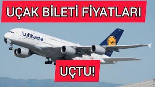 UÇAK BİLETİ FİYATLARI UÇTU