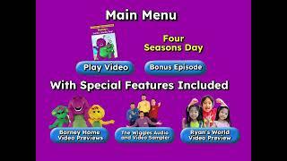 Barney’s Sunny Snowy Day - DVD MENUS