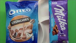 ASMR Unpacking Sweets Oreo & Milka